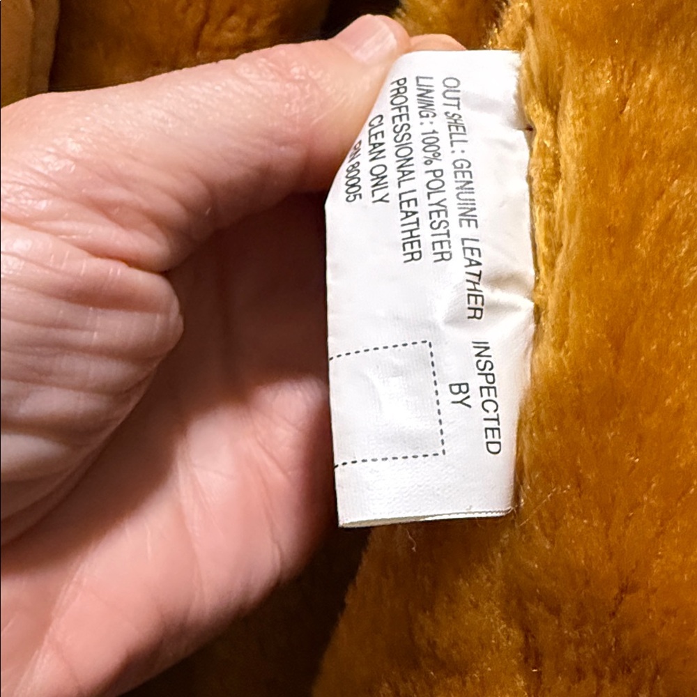 Mina Milano 70s Tan leather Jacket - Picture 6 of 6
